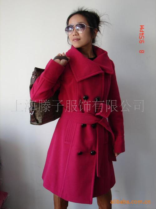 上海服装厂 女士风衣rosewinwin罗萱 服装加工厂家专业加工