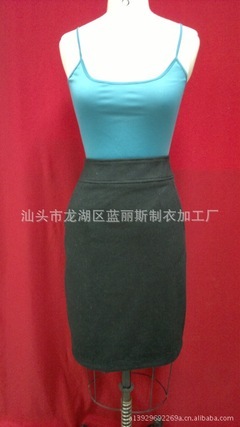 【充花西装裙000414】价格,厂家,图片,服装加工,汕头市龙湖区蓝丽斯制衣加工厂-